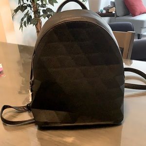 Black pleather bag